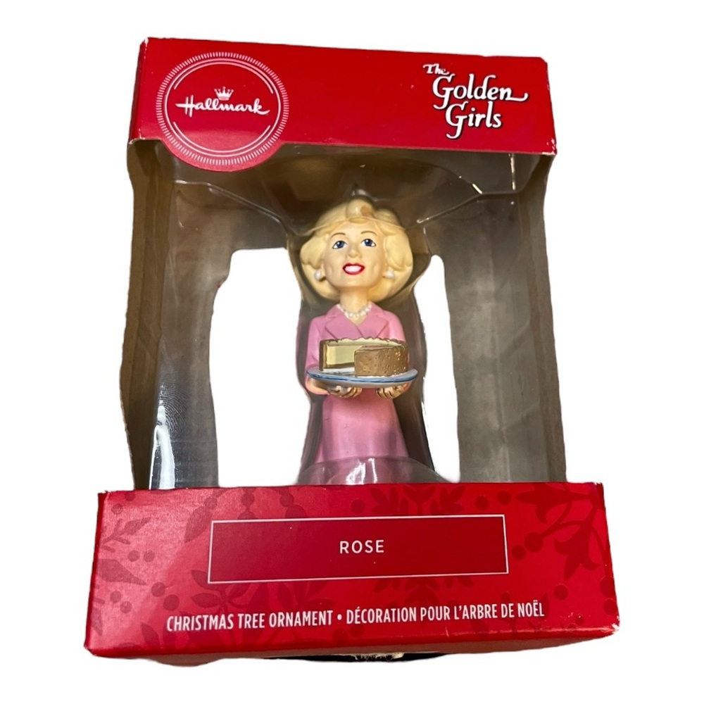 Hallmark The Golden Girls -Rose Ornament- BNIB Betty White